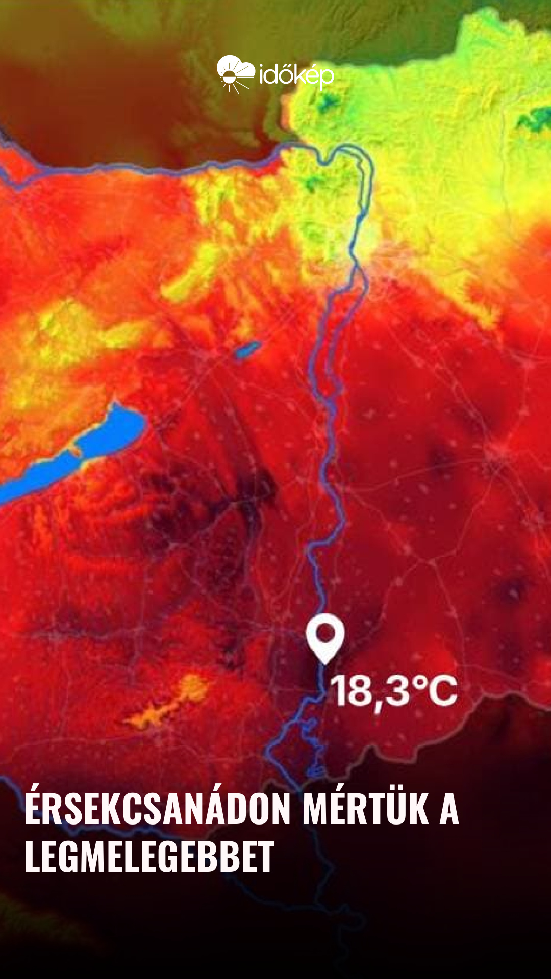 Érsekcsanádon mértük a legmelegebbet