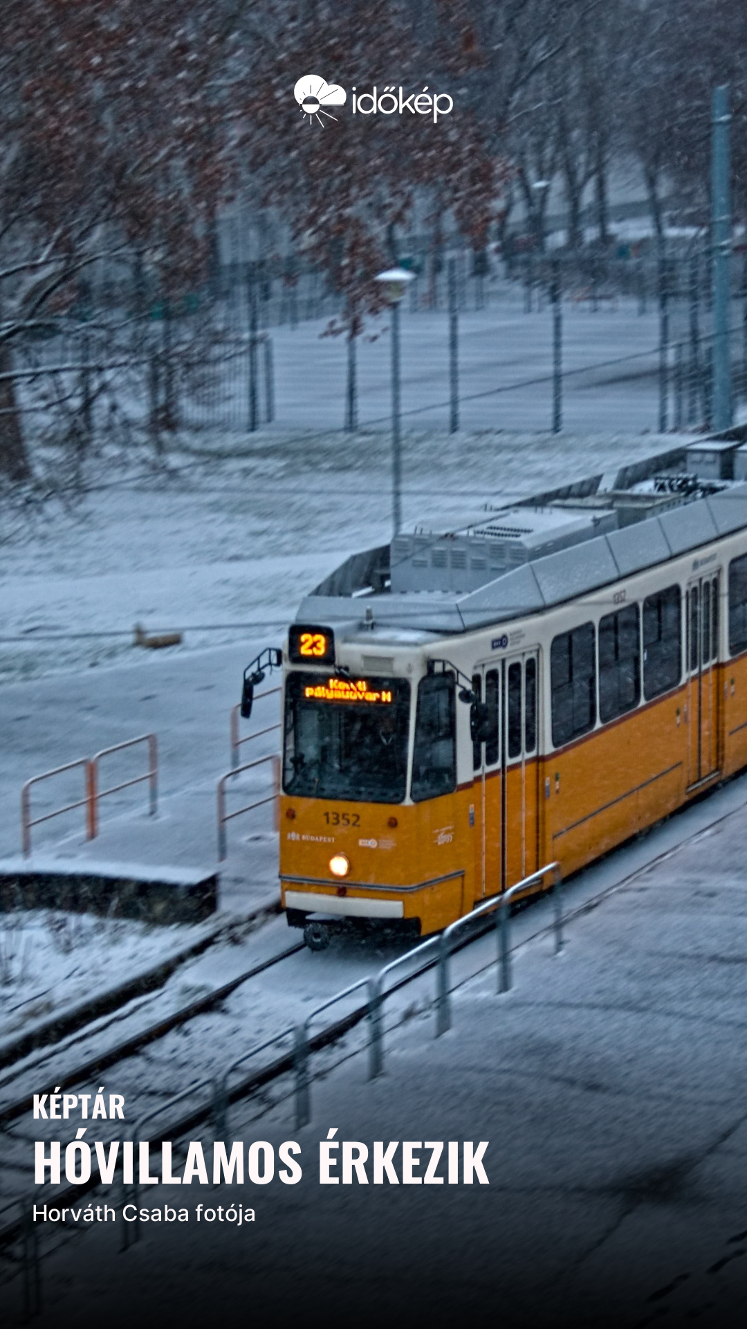 Hóvillamos érkezik