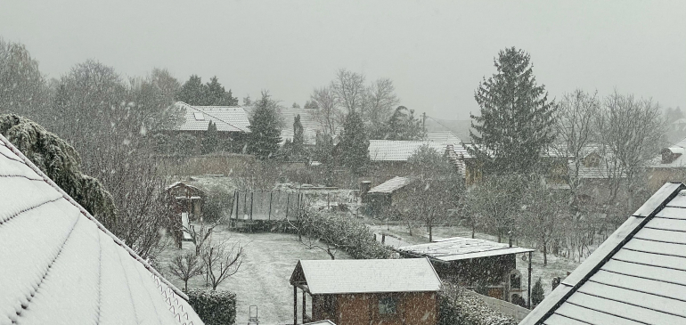 Havazás indította a napot északnyugaton