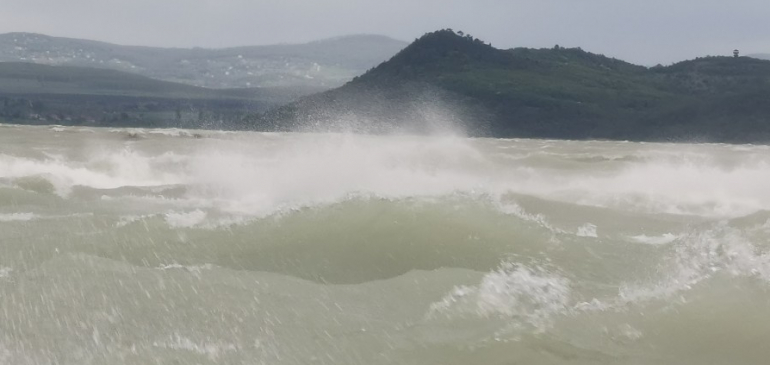 Élő közvetítés a Balatonról