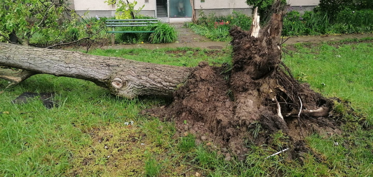 Tornádó csapott le Orosházán