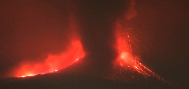 Újra kitört az Etna
