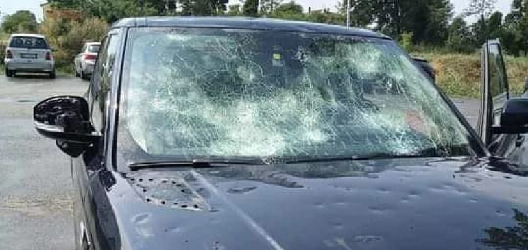 Megbénította az autópályát a hatalmas jégeső Észak-Olaszországban