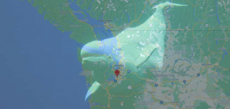 Fél évszázad után beluga járt Seattle-nél