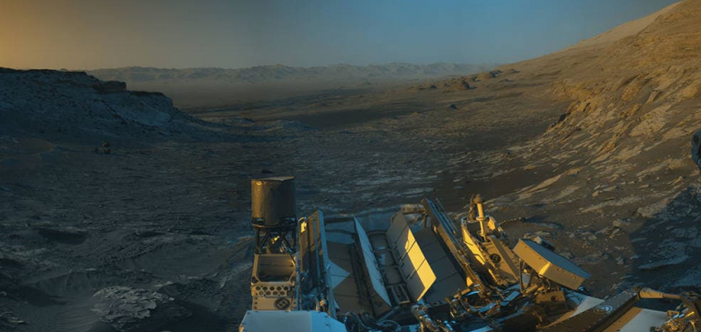 Panorámakép készült a Marson