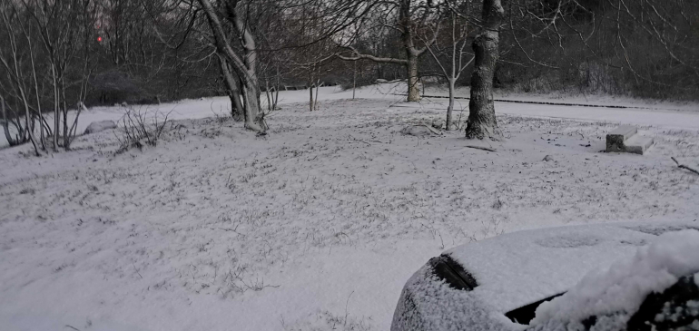 Ilyen volt a csütörtöki hóvihar a Hármashatár-hegyen