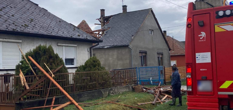 Lehet, hogy egy tornádó a felelős a jánkmajtisi pusztításért