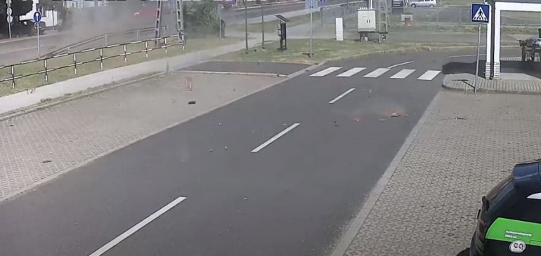 Videón a hajdúböszörményi forgószél