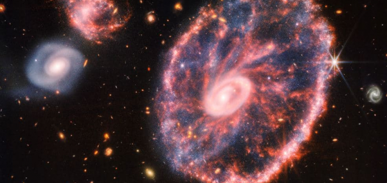 Újabb galaxisról készített fotót a James Webb űrteleszkóp