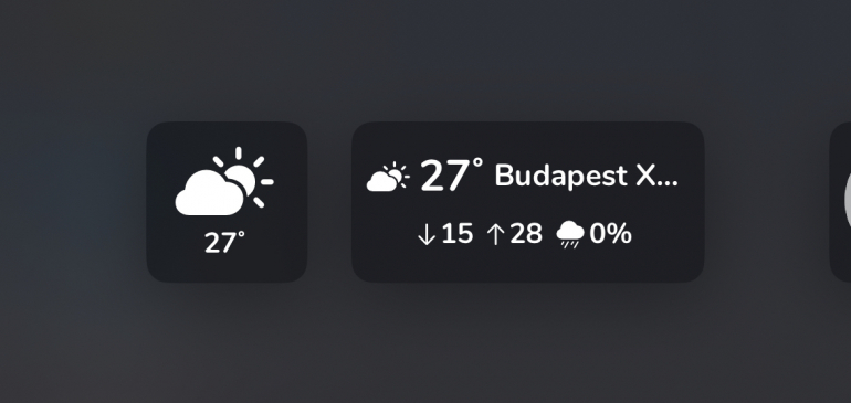 Megérkeztek a zárolási képernyős widgetjeink az iPhone appba