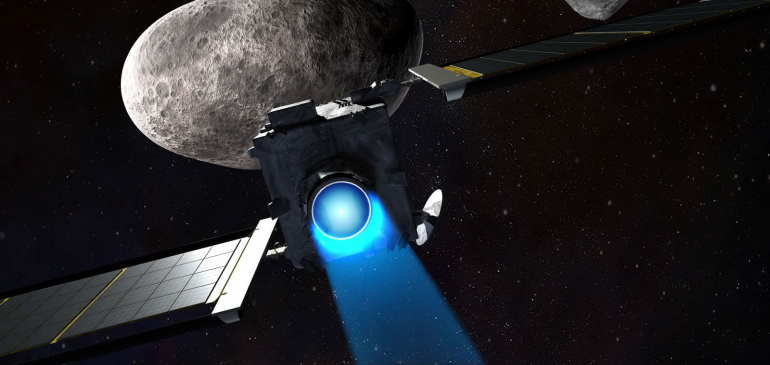 Hétfő éjjel a NASA eltérít egy aszteroidát