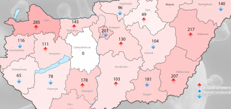 A nyirkos időben sok a megbetegedés, újra frissül influenzatérképünk