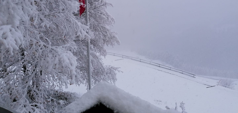Szépen havazott az Alpokban