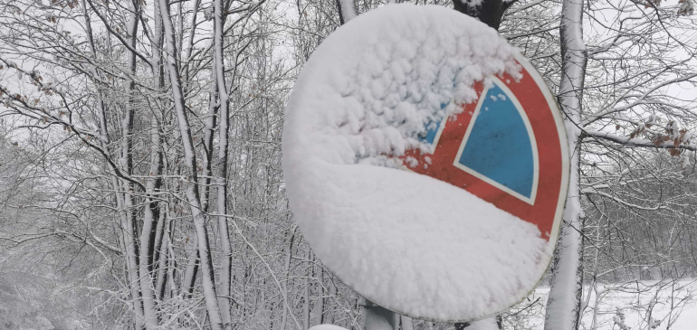 Hóördög, hófúvás és letört ágak a Bakonyban