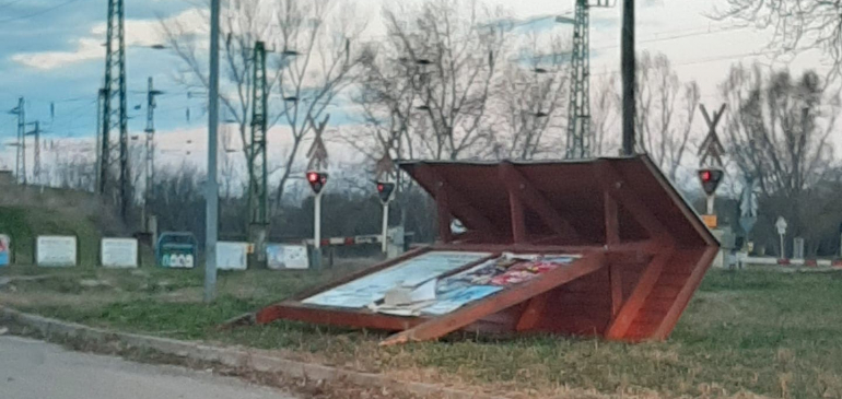 111 km/órás széllökést mértünk kora reggel