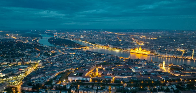 Budapest a kék órában