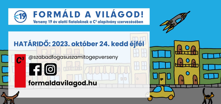 Újra szabadfogású számítógép versenyt hirdet a C3 Alapítvány