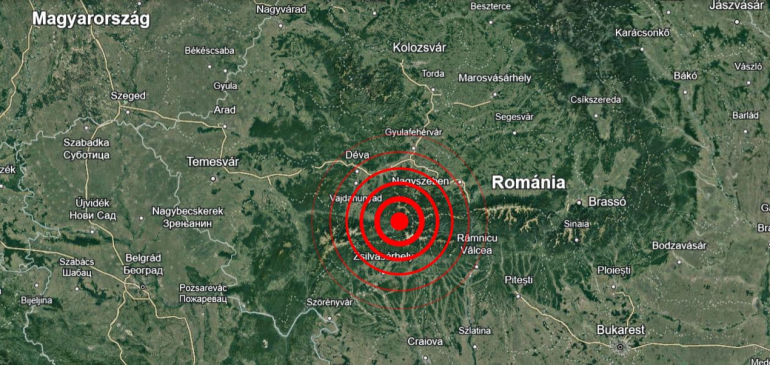 Rengett a föld Romániában