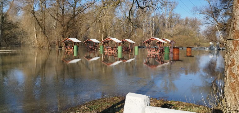 Hétvégén tetőzött a Tisza