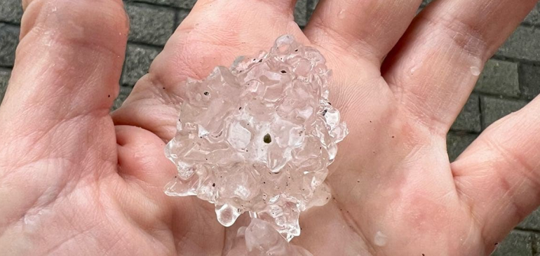 Így söpört át a Velencei-tavon a vihar