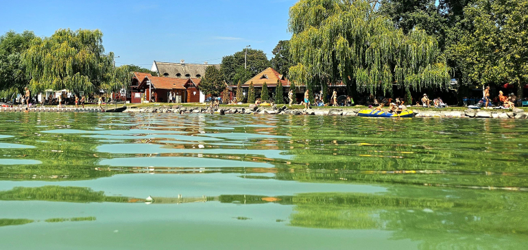 Visszamelegedett a Balaton
