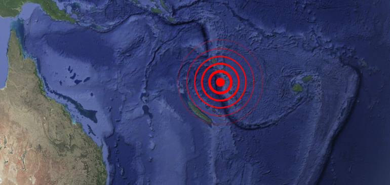 7,4-es földrengés rázta meg Vanuatu fővárosát