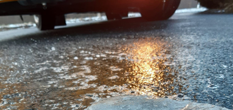 Eső, ónos eső előzte meg a hétvégi nyugalmat