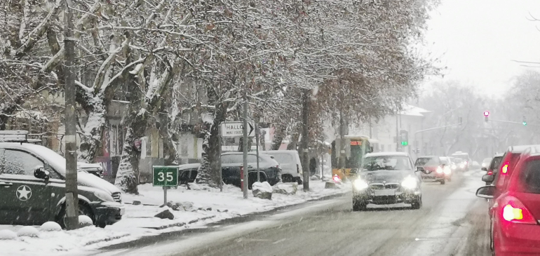 Már 2-3 centis a hótakaró északon