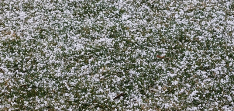 Hó mellett graupel is potyogott az égből