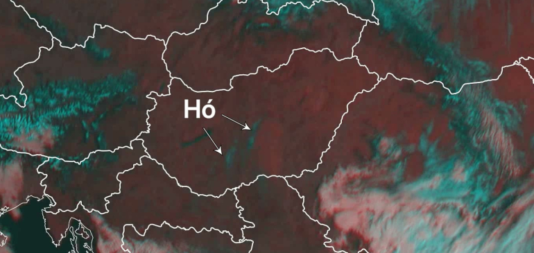 Már nyoma sincs a hétfő esti havazásnak