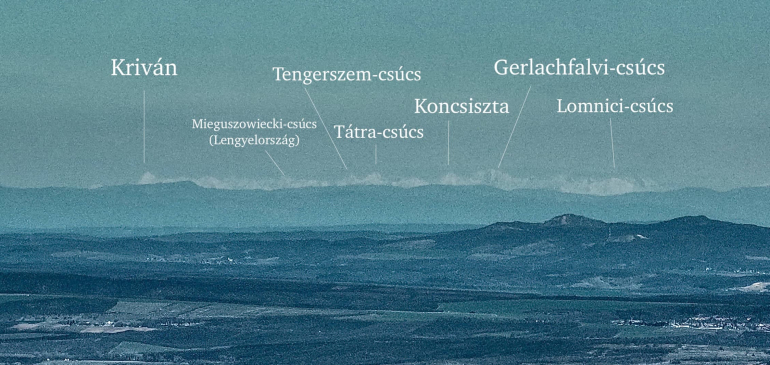 Úgy kitisztult a levegő, hogy Budapestről is látni lehetett a havas Tátrát