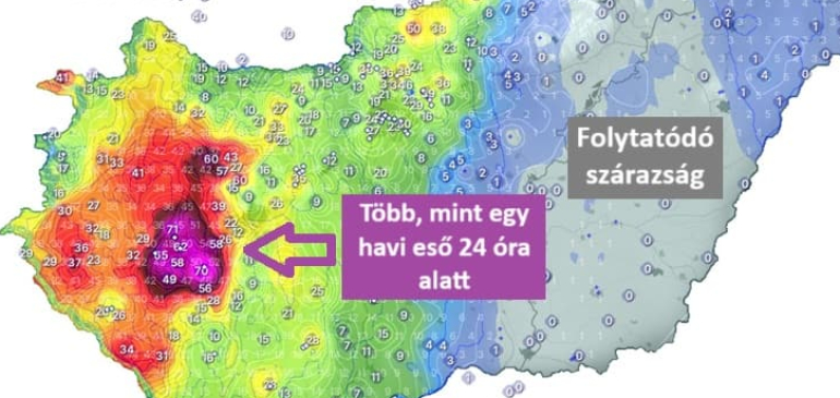 Átléptük a 70 mm-t nyugaton