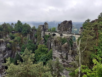 Bastei - mennyivel kellemesebb volt itt az idő