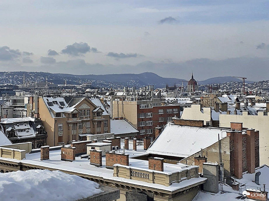 Bp. a Párisi Nagy Áruház tetőteraszáról 