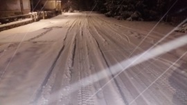 Havas,fagyos novemberI utak mentén 