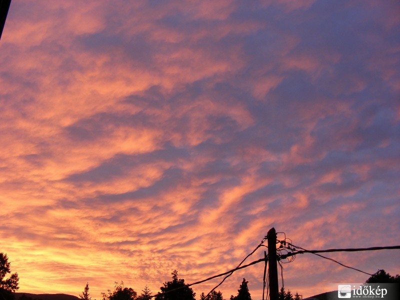 Gyönyörűszép naplemente 2010-05-06