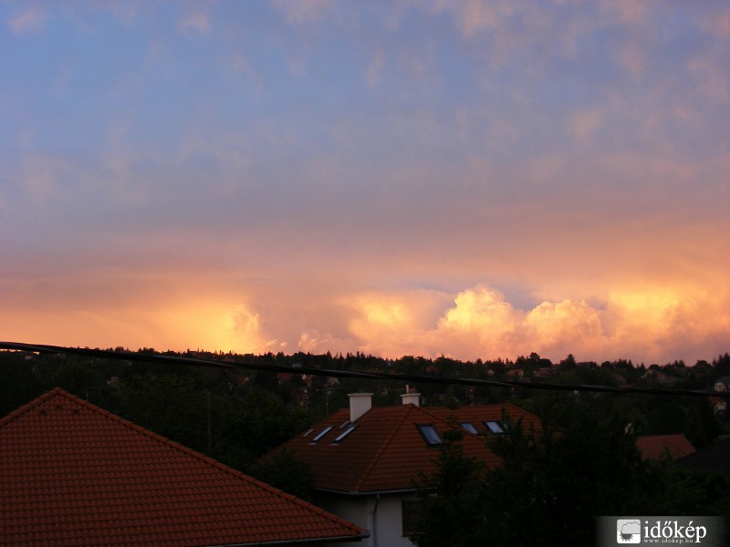 Szép zivatarfelhők 2010-05-06
