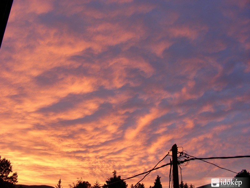 Gyönyörűszép naplemente 2010-05-06