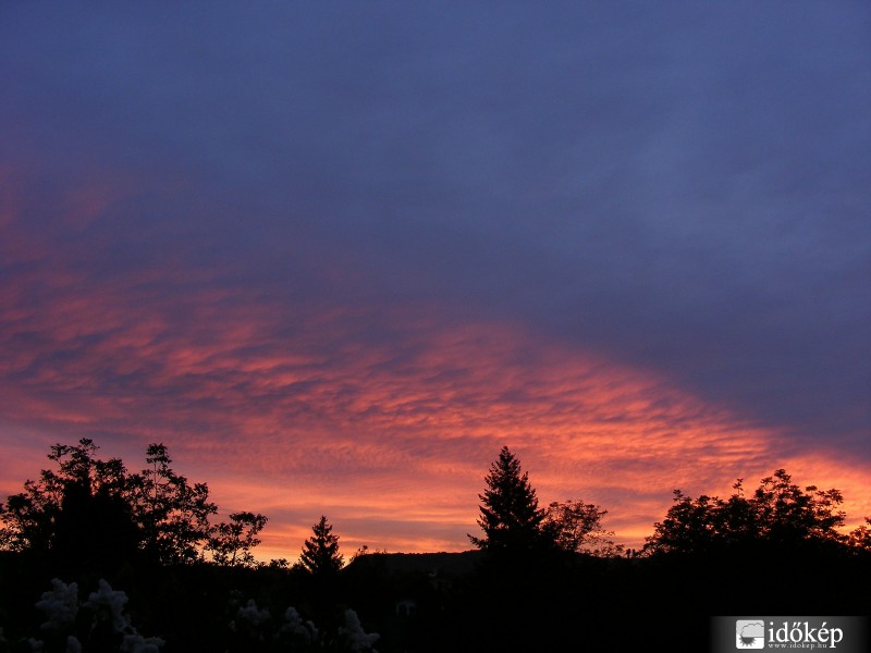 Gyönyörűszép naplemente 2010-05-06