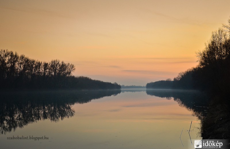 A Tisza Szegednél.