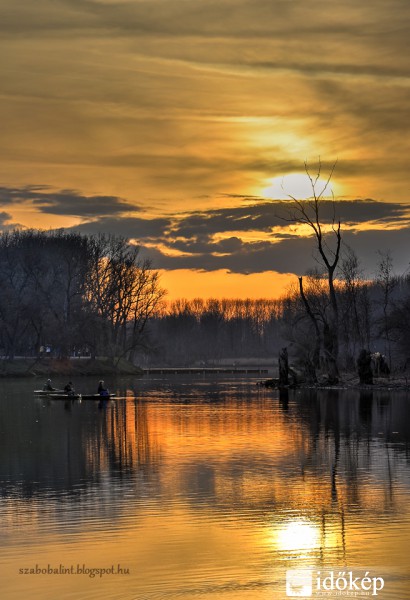 Mártélyi naplemente