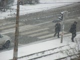 A hóban sem áll meg a közlekedés