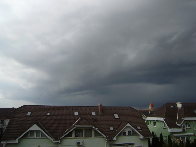 Szupercella gyanús felhő