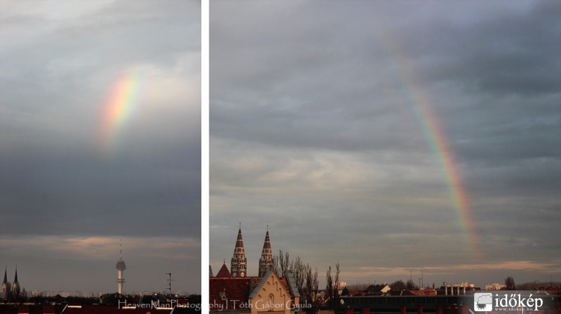 Pénteki szivárvány :)