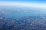 A Balaton repülőgép távlatból