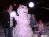 Régen tudtunk ekkora hóembert építeni! :)
