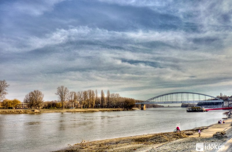 Szeged, Tisza partja 2011. március 13. 