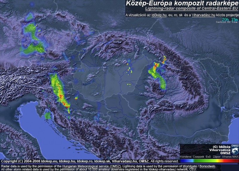 Egyre közelebb a squall line