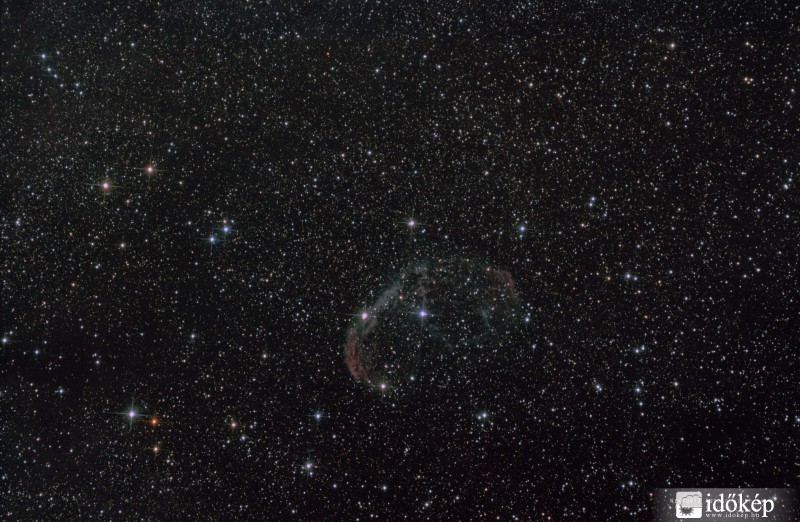 NGC6888 Holdsarló-köd a Hattyú csillagképben