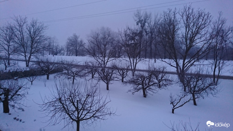 Helló Március! -21°C...